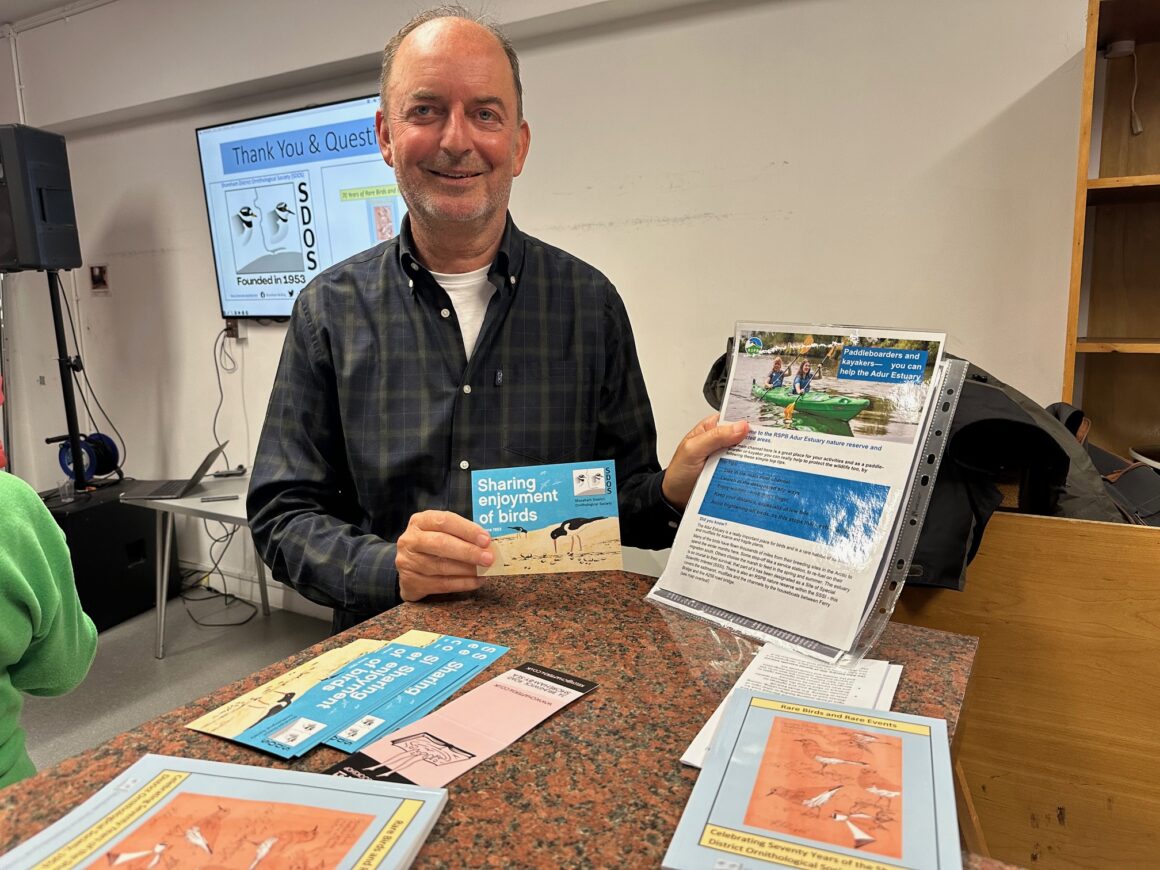 SDOS Pays Tribute To Outgoing Chair Tony Benton At AGM