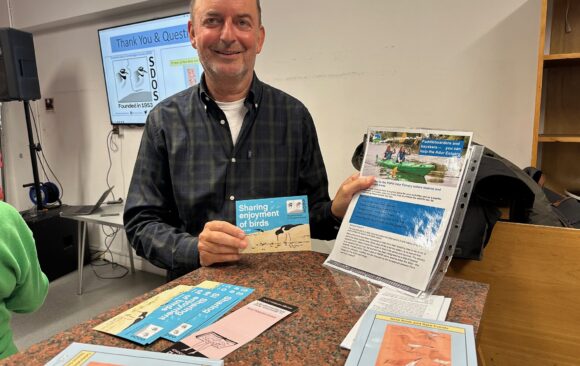 SDOS Pays Tribute To Outgoing Chair Tony Benton At AGM